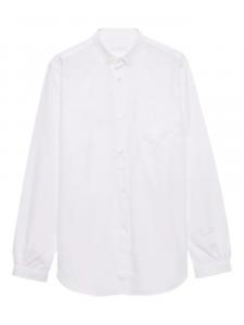 Prada поплиновая рубашка, белый