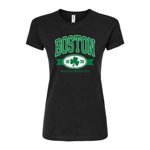 Футболка Boston с графическим принтом для юниоров Licensed Character, черный