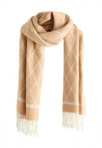 Шарф Next Scarf, Camel/Beige