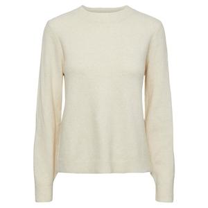 Свитер Pieces Janita O Neck, бежевый