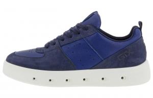 Низкие стильные женские кроссовки для скейтбординга, цвет морской волны Ecco, Marine Blue