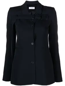 Блейзер из вирджинской шерсти OFF-WHITE, синий