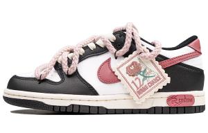 Кроссовки Nike Dunk Skateboard Shoes Women's Low-Top Pink