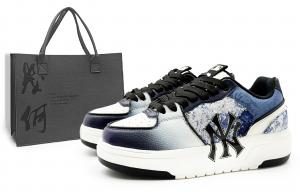 MLB Кроссовки для скейтбординга Chunky Liner с высокой износостойкостью, унисекс, темно-синие