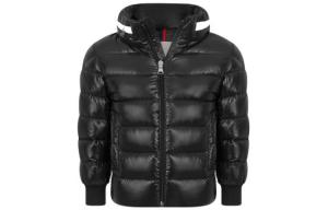 Детская утепленная куртка Moncler, черный