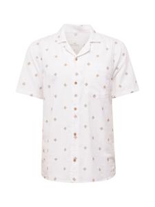 Рубашка на пуговицах классического кроя HOLLISTER, белый