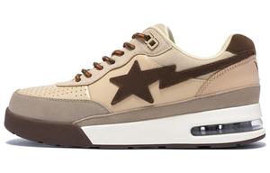 Кроссовки A BATHING APE Road STA #1 Leather Sneakers, коричневый