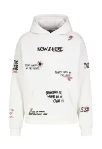 Толстовка с принтом mit по всей поверхности Sublevel, White