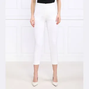 Брюки узкого кроя Peserico, белый