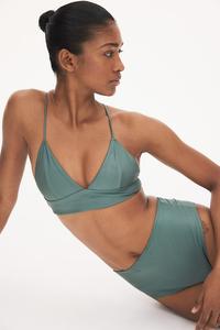 Плавки бикини с высокой талией H&M, зеленый