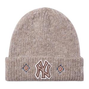 New Era Акриловая вязаная шапка унисекс светло-коричневая, Light Brown