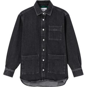 LACOSTE Джинсовая куртка женская индиго, 6NM/Denim Black