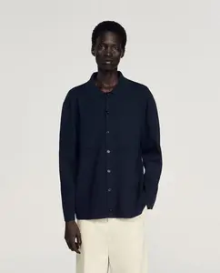 Мужской кардиган Sandro, темно-синий