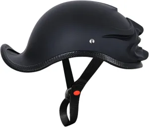 Мотоциклетный шлем-полушлем, одобренный DOT/ECE, козырек для велосипеда, шлем для чоппера, шлем для скутера, мужской ретро-мотоциклетный шлем-полушлем, шлем для мопеда, мужской и женский шлем для мотоцикла AEZXSHOP, 1