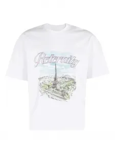 Сувенирная футболка с графическим принтом RETERNITY, белый