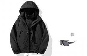 SWAMP AREA Куртка Unisex, Black (3-in-1)