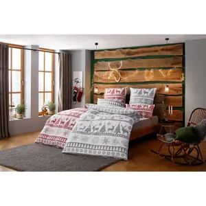 Мое домашнее постельное белье «Синдбад», (2 шт.), изготовлено из 100% хлопка, качество фланели, постельное белье и наволочки на пуговицах, комплект постельного белья поддерживает инициативу «Сделано в Африке», сертифицирован Made in Green My Home, красный