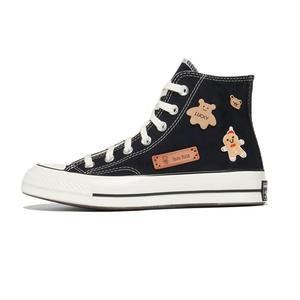 Converse Chuck 70 устойчивые к истиранию высокие кроссовки Unisex Vintage Black