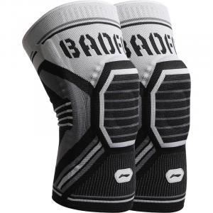 Наколенники для бега, альпинизма, походов, велоспорта, бадминтона, баскетбола unisex LINING, серый