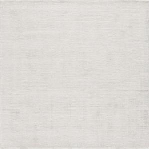 SAFAVIEH Mirage Collection ковер, 183 x 183 см, Ivory, сплошной дизайн, ручной работы из шерсти и вискозы, идеально для гостиной, спальни, столовой (MIR731A-6SQ)