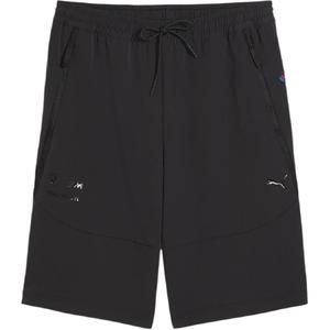 PUMA Повседневные шорты MCS для мужчин Black