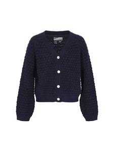 Женский кардиган темно-синего цвета DreiMaster Vintage