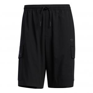 Шорты adidas originals x Charr Morita Crossover Logo Printing Straight Loose Shorts Black HR3466, черный