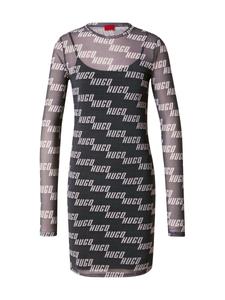 Мини платье HUGO Dress Nelonie, черный