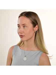 Adeliás Универсальный кулон из нержавеющей стали серебристого цвета