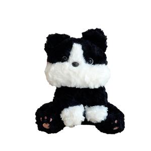 Плюшевая кукла Cute Curl Puppy высотой 22 см MENGMENGBUNNY, черный