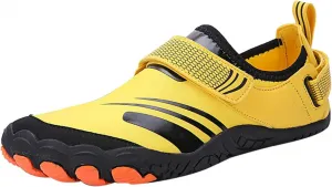 Обувь для босых ног для женщин и мужчин, легкая, быстро сохнущая, водонепроницаемая, противоскользящая, для ныряния, катания на лодке, плавания, реки и парусного спорта Generic, желтый