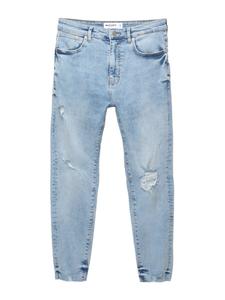 Узкие джинсы Pull&Bear, Blue Denim