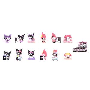 Sanrio/Kuromi Sanrio Family Bestie Sweetheart Collection набор-сюрприз одиночный набор-сюрприз/полный набор 12 шт POP MART