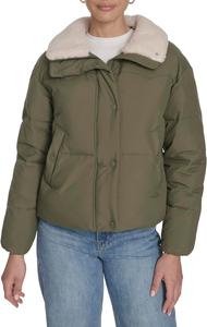 Женская куртка-пуховик Levi's в стиле вестерн, Olive