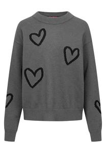 Свитер Frieda & Freddies NY, темно-серый