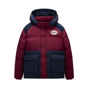 Levis Термическая пуховая куртка Levi's травяной красный подростки