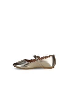 Балетки Coccodrillo, цвет golden