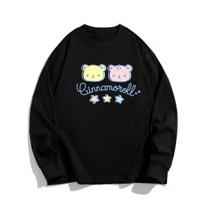 Футболка Unisex CINNAMOROLL Yugui Dog Sanrio, черный