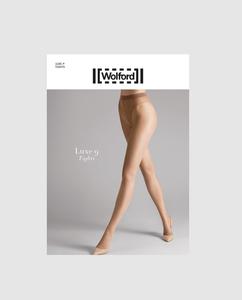Колготки Panty Luxe 9 карамельного цвета Wolford