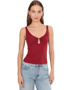 Женский топ Ahead Of The Curve Free People, Syrah