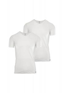 Комплект из 2 футболок с V-образным вырезом RED1601 Olaf benz, белый