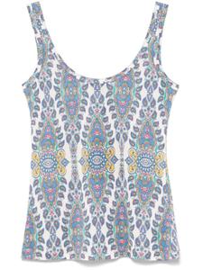 Топ с графическим принтом ETRO, синий