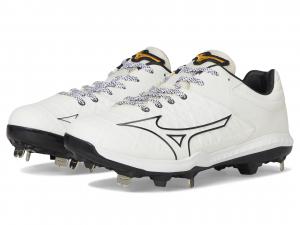 Кроссовки Mizuno Pro Fp Low Metal, цвет White-Black