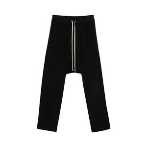 Брюки Rick Owens DRKSHDW Fleece Classic Cargo Drawstring Pants, Black