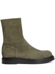 Замшевые сапоги Fabiana Filippi, зеленый