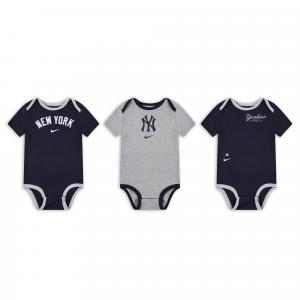 X MLB комбинезон 3 шт для младенцев и малышей Nike, темно-синий