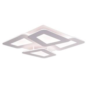 Светодиодный потолочный светильник Näve Simen, акриловое стекло / сталь - 4 лампы