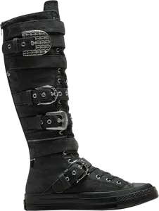 Кроссовки Martine Ali x Chuck 70 XX High 'Black', черный