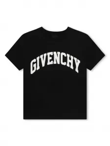 Футболка с логотипом Givenchy Kids, черный