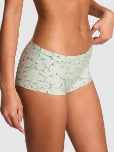 Трусики-Шорты No-Show Pink, smooth print